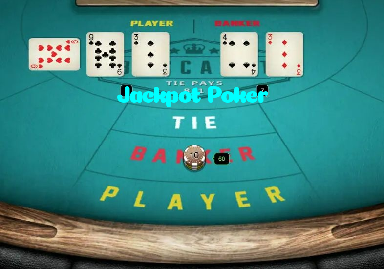 Jackpot Poker casino presented on mobile device in Pakistan with slots and live games